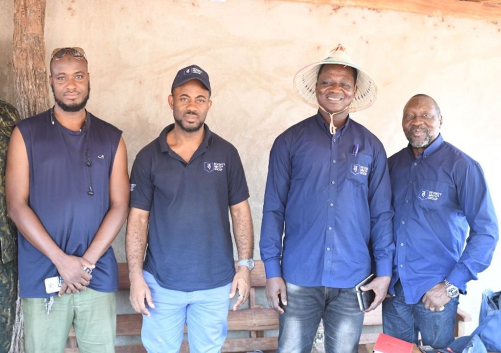Seventy Ninth Resources team in Guinea 